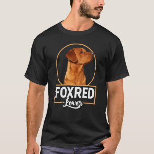 Camiseta Foxred Lover Redfox Labrador Retriever Fox Red