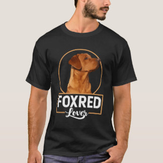 Camiseta Foxred Redfox Labrador Retriever Fox Red