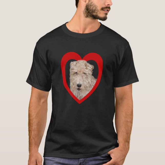 Camiseta Foxterrier Dog Heart Drahthaar Fox Terrier (Frente)