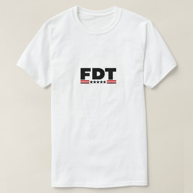 Camiseta foxtrot delta tango (Frente do Design)