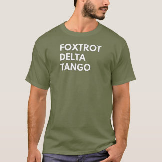 CAMISETA FOXTROT DELTA TANGO FDT