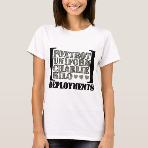 Camiseta Foxtrot os desenvolvimentos