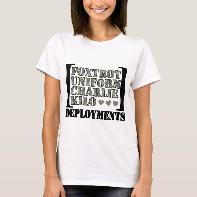 Camiseta Foxtrot os desenvolvimentos (Frente)