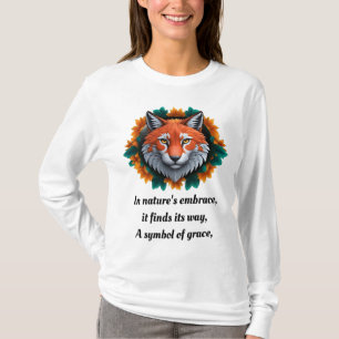 Camiseta Foxy Flair: Fox T-Shirt Vibrante