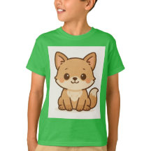 Foxy Fun _Cute Fox Kids Tee