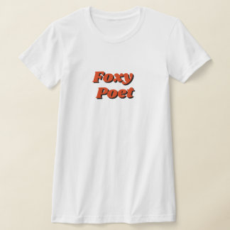 Camiseta "Foxy Poet" T-Shirt