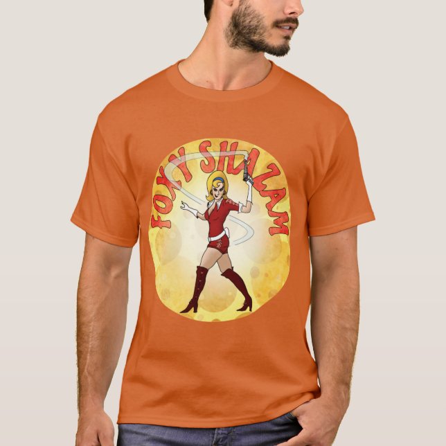 Camiseta Foy Shazam 1960s Retro Image (Frente)