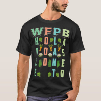 Camiseta FPB Vegetal de Comida Inteiro com Dieta Vegan Vege