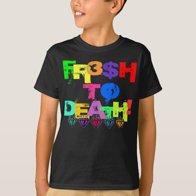 CAMISETA FR3$H À MORTE! (Frente)