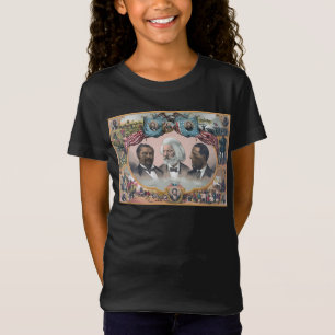 Camiseta Fr3d3 Bailey Douglass com Abolicionista Preto
