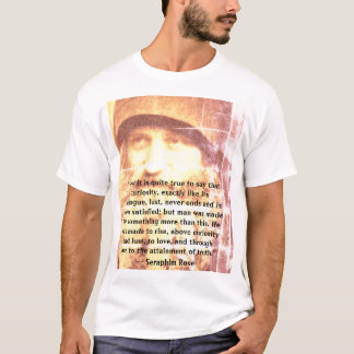 Camiseta Fr. Seraphim Rosa "Attainment of Truth"