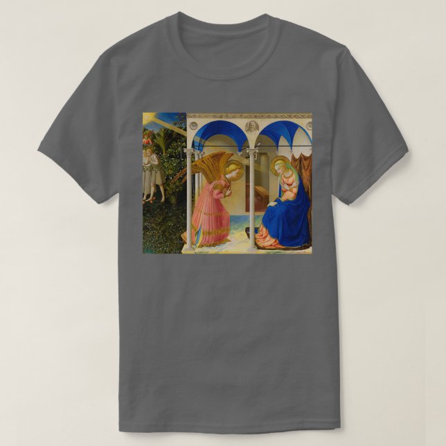 Camiseta Fra Angelico Guido di Pietro quotAnnunciationquot (Frente do Design)
