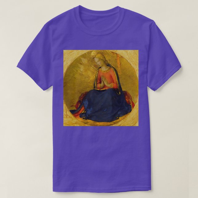 Camiseta Fra Angelico Guido di Pietro QuotAnunciação de t (Frente do Design)