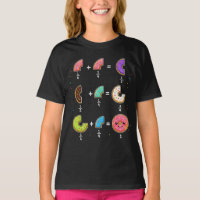 Frações de Donut Humor de Aprendizado de Matemátic
