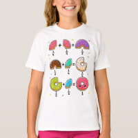 Frações de Donut Humor de Aprendizado de Matemátic