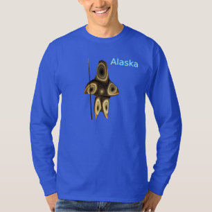 Camiseta Fractal Inuit Hunter - Alasca