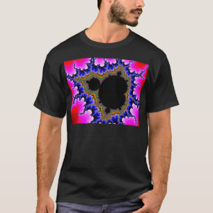 Camiseta Fractal macho de maçã mandelbrot set
