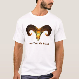 Camiseta Fractal Ram Head