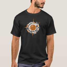 Camiseta Fractured Sun Design T-Shirt