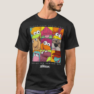 Camiseta Fraggle Rock Squared Classic T-Shirt
