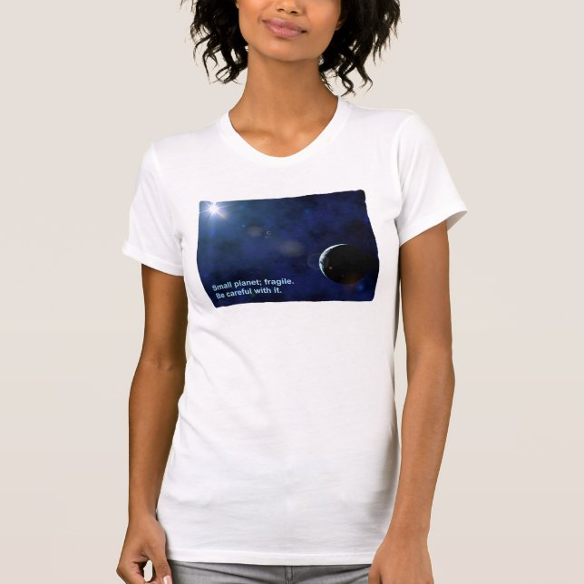 Camiseta Frágil Planeta (Frente)