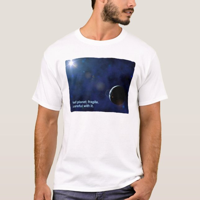 Camiseta Frágil Planeta (Frente)