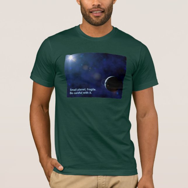 Camiseta Frágil Planeta (Frente)