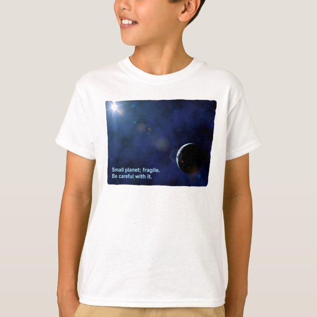 Camiseta Frágil Planeta (Frente)