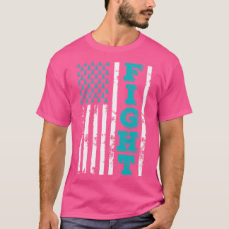 Camiseta Frágil Síndrome X Luta Contra a Bandeira Americana