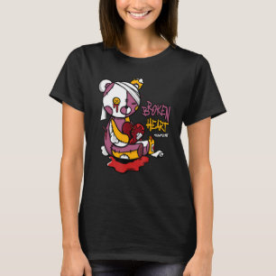 Camiseta Fragmentação do Coração Retro Alta Irmandade 1 s