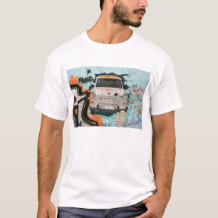 Camiseta Fragmento do muro de Berlim