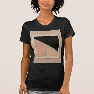 Camiseta Fragmentos Pastel Art Black Tee