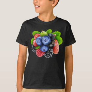 Camiseta Framboesas frescas