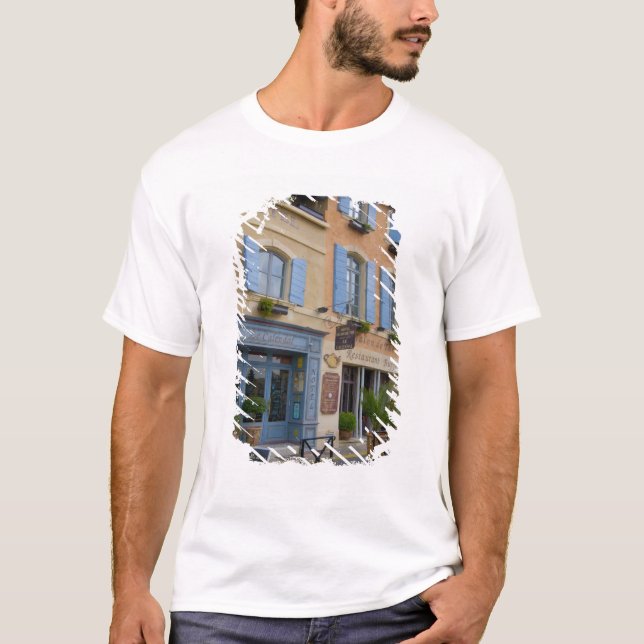 Camiseta França, Arles, Provence, hotel e restaurante (Frente)