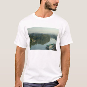 Camiseta França, Avinhão, Provença, barco fluvial de Van Go