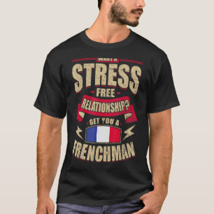 Camiseta França Bandeira Orgulhosa Pessoas Francesas Homens