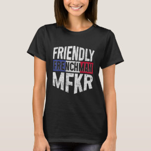 Camiseta França Bandeira Orgulhosa Pessoas Francesas Homens