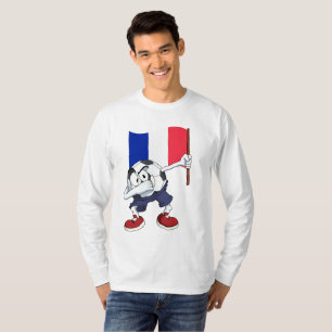 Camiseta França Bola de Futebol Dabbing