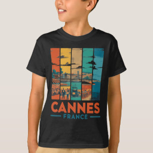 Camiseta França Cannes Riviera Francesa Praias Viagem Vinta