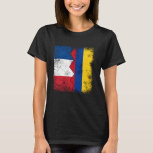 Camiseta França Colômbia sinaliza metade da raiz francesa a