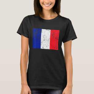 Camiseta França Flag French Vintage