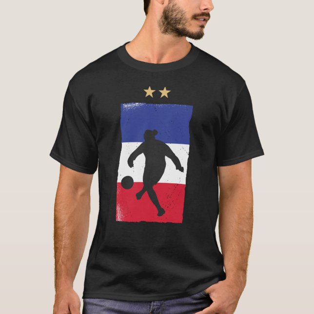 Camiseta França Futebol Jersey Fan French Flag (Frente)