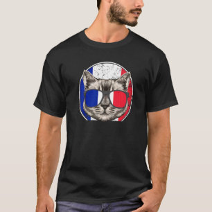 Camiseta França Gato França Francês