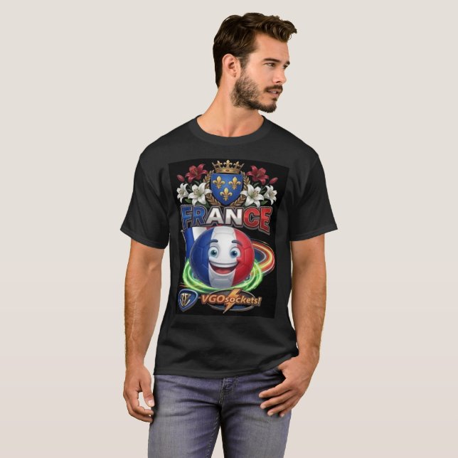 Camiseta França-GBall (Frente Completa)