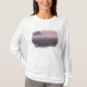 Camiseta FRANÇA, Normandia Mont St. Michel. Névoa da Manhã