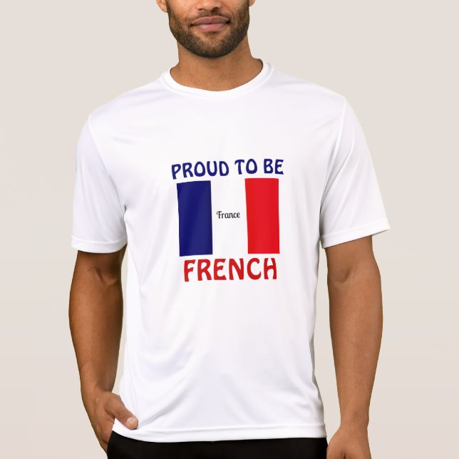 Camiseta França: Orgulho de ser francês (Frente)