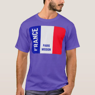 Camiseta França Paris LDS Missão Mórmon Missionária