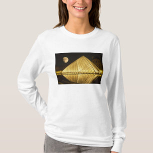 Camiseta França, Paris, O Museu do Louvre, Noturno