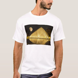 Camiseta França, Paris, O Museu do Louvre, Noturno
