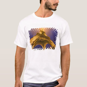 Camiseta França, Paris. Olhando da base de Eiffel